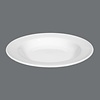Imperial bord wit diep 23cm doos á 6