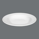 Imperial bord wit diep 23cm doos á 6