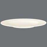 Diamant bord ivoor plat Ø33cm doos à 6
