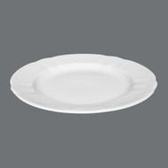 Salzburg bord plat wit 25cm doos á 6