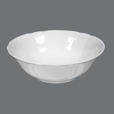 Salzburg saladeschaal wit Ø23cm doos à 2 stuks