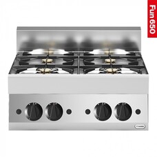 Modular gaskooktafel 4 pits 65/70 PCG 17,2 kw