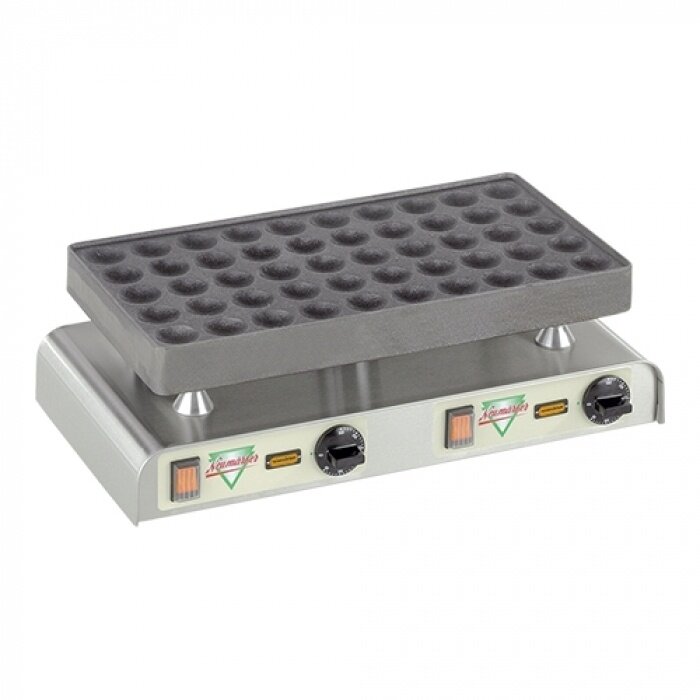Poffertjes bakplaat 50 dops 230V 2200W merk Neumärker 57x33x18cm LxBxH