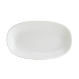 Iris Gourmet white schaal ovaal 24x14cm doos à 6