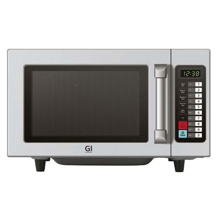 GI magnetron 1000W 25 liter digitale tiptoetsen 511x432x311mm BxDxH