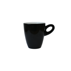Walkure koffiekop zwart 450/014 Ø6,6cm H7,5cm(kl29) doos à 6