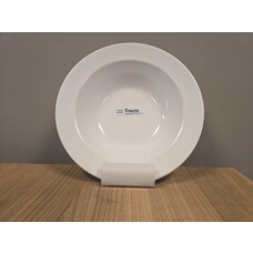 Melamine bord diep Ø25cm diep 6,0cm wit kl.5870 à 6