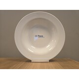 Melamine bord diep Ø25cm diep 4,5cm wit kl.5870 à 6