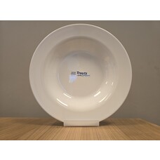 Melamine bord diep Ø25cm diep 4,5cm wit kl.5870 à 6
