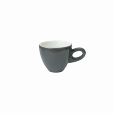 Walkure espressokop laag donkergrijs 450/009 doos à 6