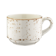 Bonna Grain Banquet Off White koffiekop 210cc doos à 6 Bonna Grain Banquet Off White koffiekop 210cc doos à 6