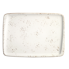 Bonna Grain Moove Off White bord rechthoekig 36x25cm doos à 6