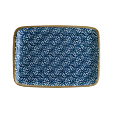 Bonna Lupin Moove blauw bord 23x16cm doos à 6