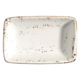 Grain Moove Off White schaal rechthoekig 15x9cm doos à 12