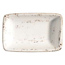 Bonna Grain Moove Off White schaal rechthoekig 15x9cm doos à 12