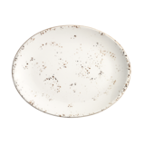 Bonna Grain Moove Off White bord ovaal 36x28cm doos à 6