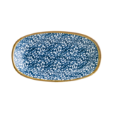 Bonna Lupin Gourmet blauw bord 15x8,5cm doos à 12