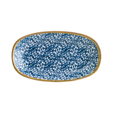Bonna Lupin Gourmet blauw bord 15x8,5cm doos à 6
