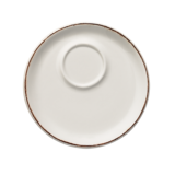 Retro Banquet espressoschotel m/decentrale spiegel 12cm doos à 6
