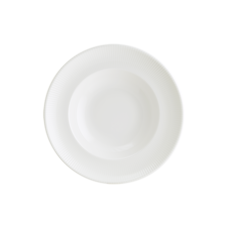 Bonna Iris Gourmet white bord diep Ø24cm 400cc doos à 6