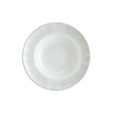 Bonna Iris Gourmet white bord diep Ø24cm 400cc doos à 6