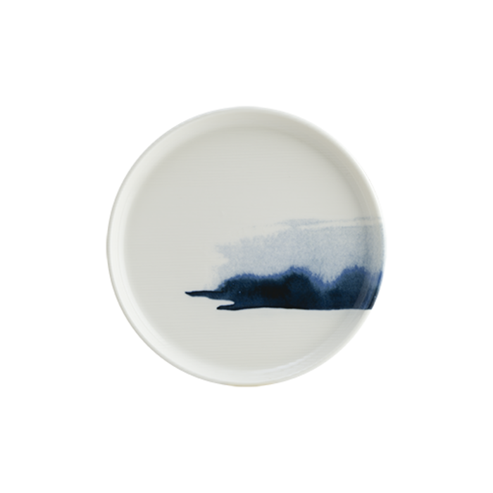 Bonna Blue Wave Hygge bord Ø28cm doos à 6