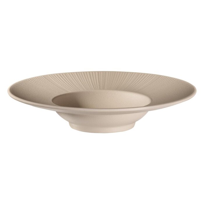 Nero schaal diep 300cc Ø290xH60mm melamine beige