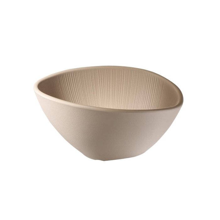 Nero kom 500cc Ø190/165xH90mm melamine beige