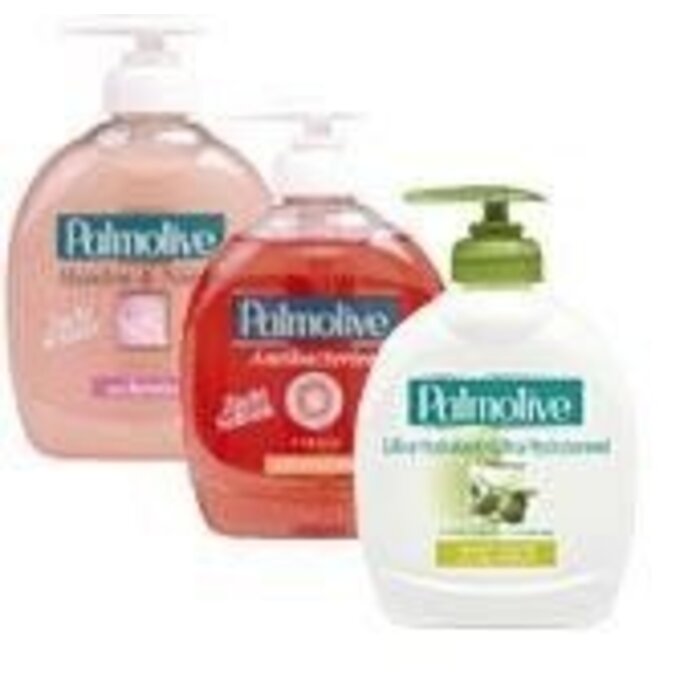 Handzeep +pomp Palmolive citrus 300ml pak à 6