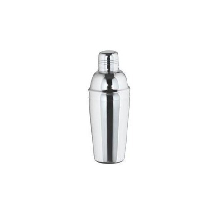 Cocktailshaker 3 delig 0,5ltr.