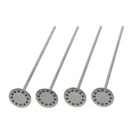Tonicstampers 20cm rvs set à 4