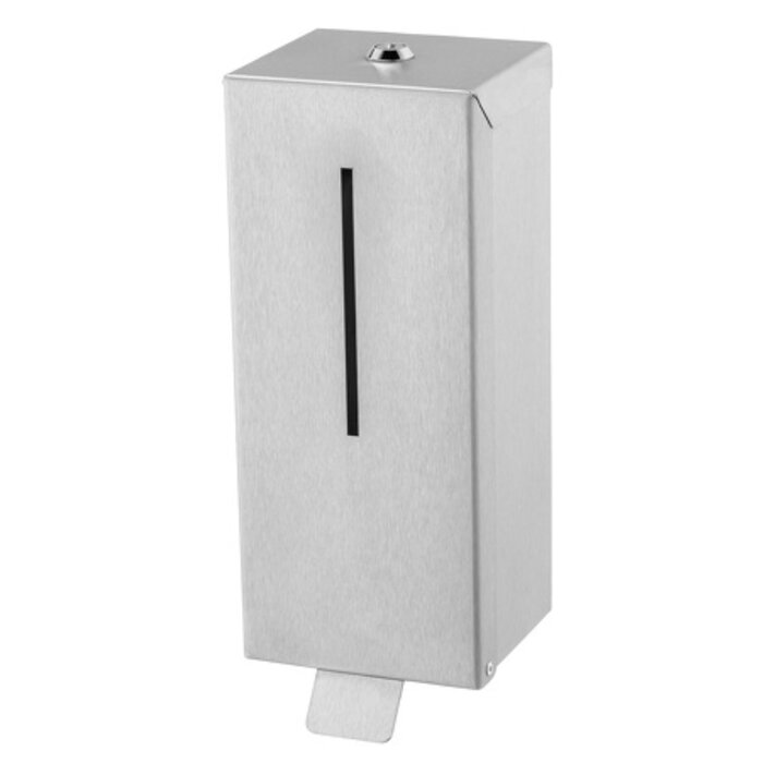 Zeepdispenser mat rvs 800ml met slot