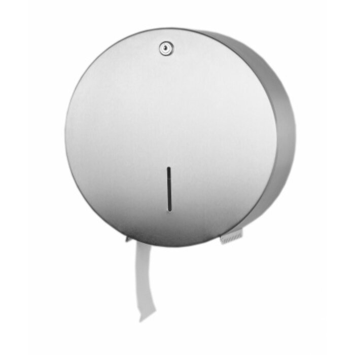Jumboroldispenser mat rvs met slot