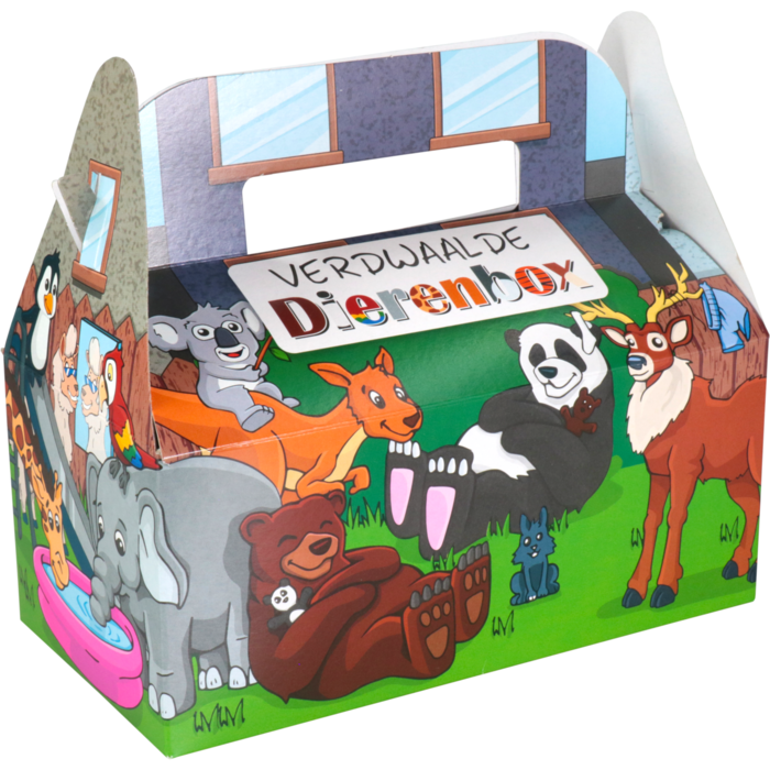 Depa Kinderbox "verdwaalde dieren"doos à 50 stuks