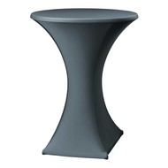 Dena statafelhoes Festival D2 antraciet Ø85mmcm m/rits Dena statafelhoes Festival D2 antraciet Ø85mmcm m/rits