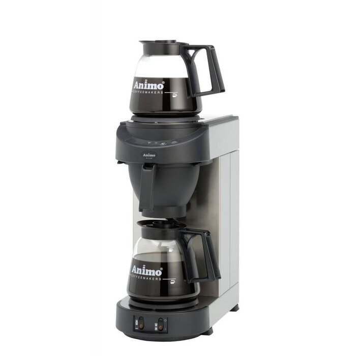 Animo M100 koffiezetapparaat incl. 2 glazen kannen