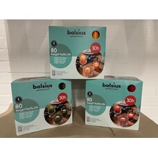 Bolsius refills relight doos à 80 groen 30 branduren