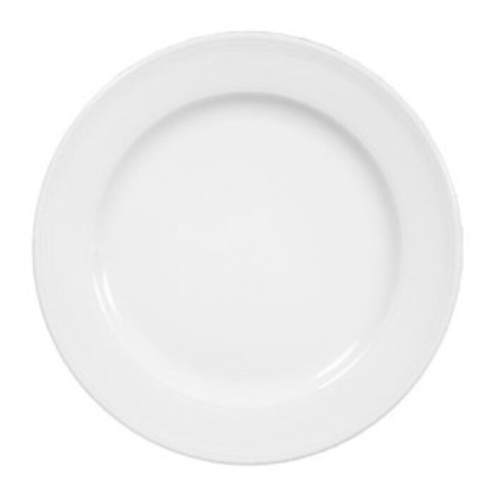 Imperial bord wit plat 25cm doos á 6