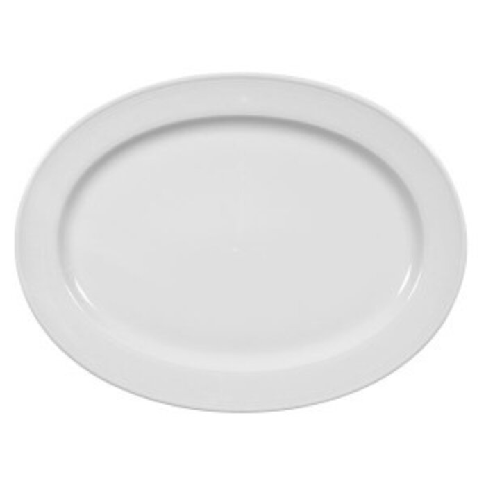 Seltmann Imperial bord ovaal wit Ø35cm doos á 2