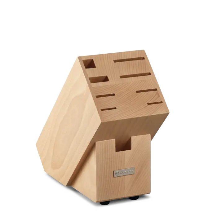 Wüsthof Dreizack messenblok leeg 9 delig beukenhout