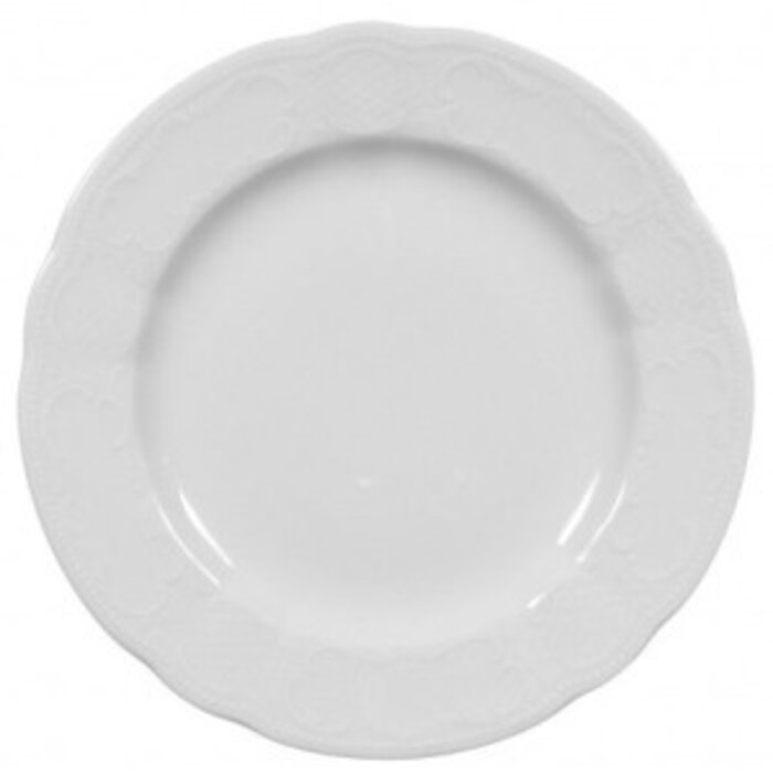 Salzburg bord plat wit 15cm doos á 6