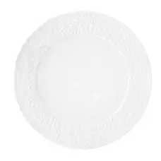 Seltmann Nori bord plat 28cm wit relief smal doos à 6 stuks