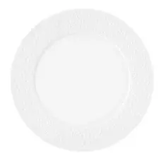 Seltmann Nori bord plat 33cm wit relief smal  doos à 6 stuks