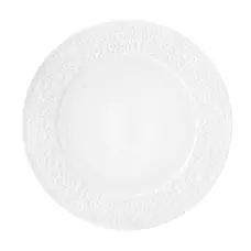 Seltmann Nori bord plat 30cm wit relief smal doos à 6 stuks