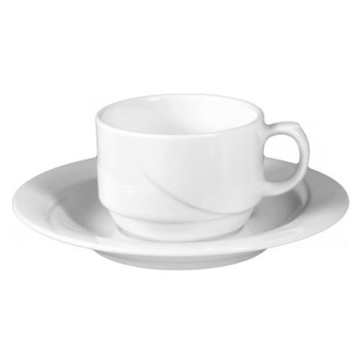 Laguna koffiekop wit no.1 doos á 6