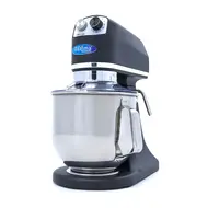 Planeetmenger 7 liter mat zwart met rvs kom