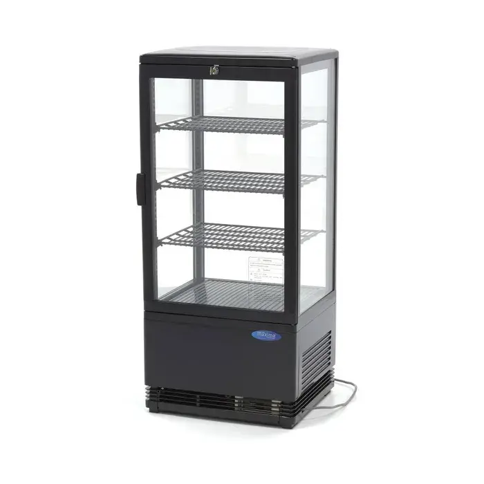 Maxima Mini-koelvitrine 78 liter, zwart