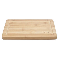 Gabon snijplank bamboe 29x19xH1,8cm m/geul doos à 6