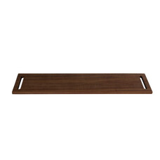 Serveerplank natuur hout 95x20x4cm voeten onderzijde