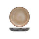 Lerida Desert zandbruin bord diep Ø23,5cm H 4cm doos à 12